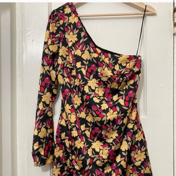 The East Order floral one shoulder dress xs - Picture 2 of 7